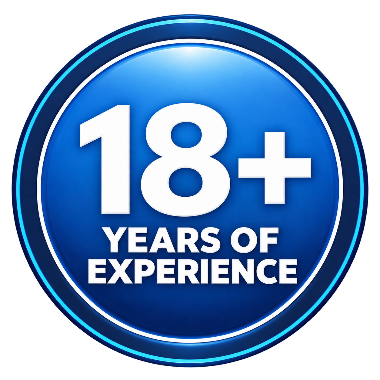 18+ Years of Experience
